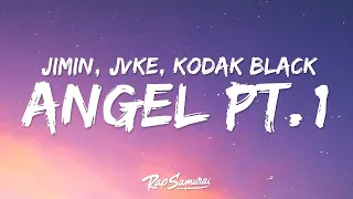 BTS Jimin, JVKE, Kodak Black - Angel Pt. 1 (Lyrics) 1 Hour Version