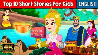 Top 10 Short Stories For Kids - Bedtime Stories | English Cartoon For Kids | Fairy Tales In English