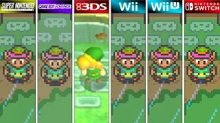The Legend of Zelda A Link to the Past (1991) SNES vs GBA vs 3DS vs Wii vs Wii U vs Switch
