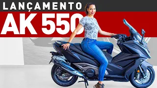 TUDO SOBRE A AK550 DA KYMCO - MAIS TECNOLÓGICA DO BRASIL? PREÇO AK 550 - VALE A PENA? | LANÇAMENTO