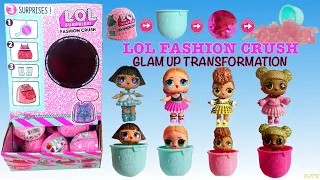 NEW !!! LOL Surprise FASHION CRUSH UNBOXING L.O.L Series 4  Eye Spy Decoder GLAM Outfits Review