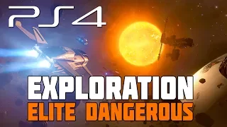 Elite Dangerous - Setting up an Exploration Ship and Planning an Expedition - PS4