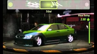 NFS Underground 2 - Lexus IS 300 Tuning