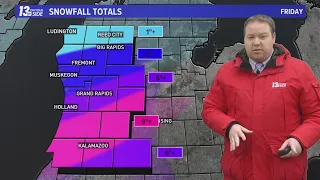 More winter on the way: Tracking Friday's winter storm