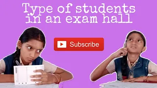 Type of students in an exam hall/ exam hall അപാരത./ manasa venugopal 📝.