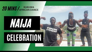 Kukuwa African Dance Workout 20min: Nigeria Independence