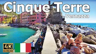 Cinque Terre, Italy 🇮🇹 4K Walking Tour - Vernazza