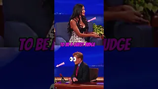 Conan O'Brien was caught looking. 😂 #viral #shorts #video #conan #nicolescherzinger #funny