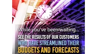 Streamline your budgeting and forecasting webinar