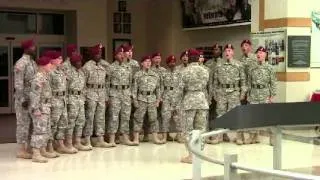 82nd Airborne Division's All-American Chorus performs