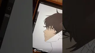 Webtoon Comic Anime Boy Sketch ✍️