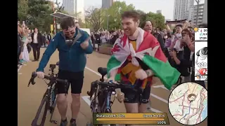 CdawgVA's cyclethon ends in a very wholesome way