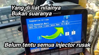 Black smoke? determine the damaged injector correctly || PC300-8MO