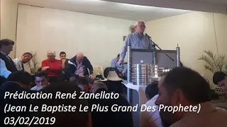 Vie Et Lumière Culte Entier chant Bioty Esaie Prédication René Zanellato (Jean Le Baptiste) 03/02/19