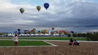 Albuquerque Balloon Fiesta 2016 Time Lapse