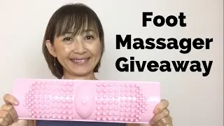 Foot Massager Giveaway #2 - Massage Monday #455