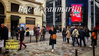 🇫🇷 “RUE DE CAUMARTIN” LIVE STREAMING IN PARIS ( EDIT VERSION ) 25/01/2021