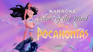 COLORS OF THE WIND Karaoke | Pocahontas