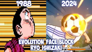 Evolution Face Block Ryo Ishizaki All Game Captain Tsubasa