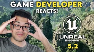 Unreal Engine 5.2 Tech Demo | State of Unreal GDC 2023 | Game Dev Reacts