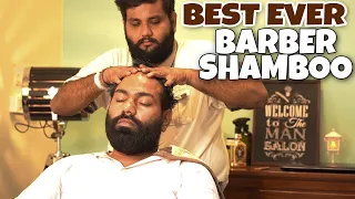 BEST-EVER HEAD MASAAGE  💈SHAMBOO BARBER💈ASMR NO SKIN CRACKS THIS TIME