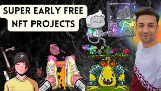 Hyped Upcoming Free & Paid NFT Projects That Can 100X Your Money #freenft #freemint #nfts