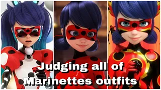 Rating all of ladybugs costumes