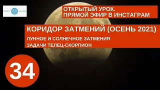Коридор затмений. Лунное затмение 19 ноября (ТЕЛЕЦ) Солнечное затмение 4 декабря (СКОРПИОН) Джйотиш