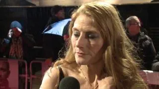 The Girl With The Dragon Tattoo: Geraldine James's Interview at the London Premiere | ScreenSlam