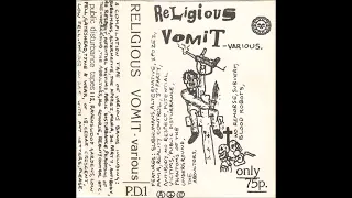 Various – Religious Vomit 1983 Anarcho Punk compilation tape