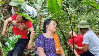 30 DAYS: completing the water wheel - mother's worry - Khoa rescues Sua from a deep hole