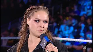 Ronda Rousey is given an indefinite suspension from the WWE for striking the referee at SummerSlam