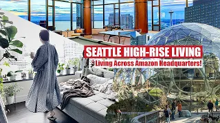 Living In Seattle - Luxury High-Rise Home Tour!