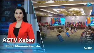 Könül Məmmədova ilə "AZTV Xəbər" (16:00) | 26.07.2022