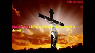 Mii de rani - Negativ cu versuri -  [🙏🕊️♥️]