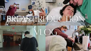 SURGERY VLOG: Getting breast reduction, first week recovery, and post-op appointment