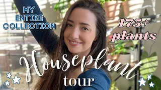 My HOUSEPLANT collection 2021 | Tour my ENTIRE collection 175+ plants | Plant tour before I move!