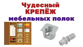 Concealed support FLIPPER for furniture, for shelves in wardrobes. INSTRUCTIONS FOR INSTALLATION