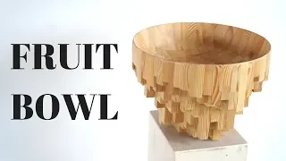 Wooden fruit bowl idea