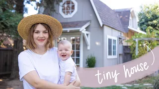TINY HOUSE WITH A BABY TOUR | family of 3 lives in 415 sq. ft.