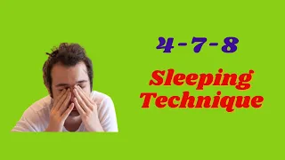 Fall Asleep Faster with the 4-7-8 Breathing Technique  in Hindi/ Urdu