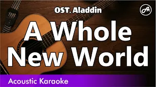 ZAYN, Zhavia - A Whole New World (karaoke acoustic)