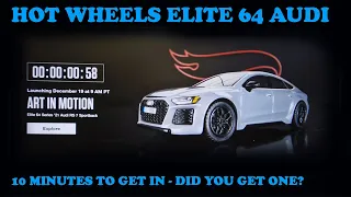 DID YOU GET YOUR HOT WHEELS ELITE 64 AUDI 2021 RS 7 SPORTBACK THIS MORNING FROM HOT WHEELS RLC