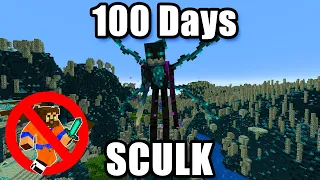 What Happen if you let the Sculk Horde Mod infect for 100 Days