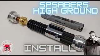 Spsabers High Ground Batch 3 lightsaber Install