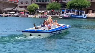 Cummins Diesel Powered Tarva V-Drive Boat