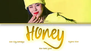WHEEIN (휘인) AI COVER - Honey ( Solar ) | Color Coded Lyrics (Rom | Eng | Esp)