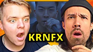 REACTION to Beatbox LEGEND: KRNFX  - THE HILLS with @RemixBeatbox