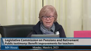 Legislative Commission on Pensions and Retirement 3/6/23