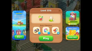 Gardenscapes Level 3312